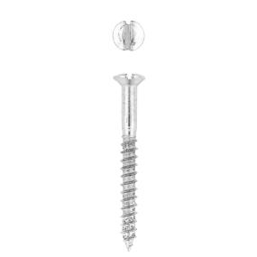 Wood Screw - Nickel Plated